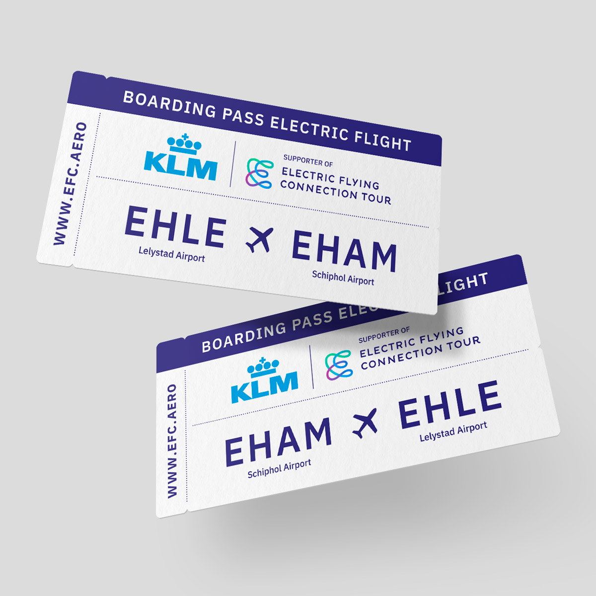 Co-branding KLM / Electric Flying Connection