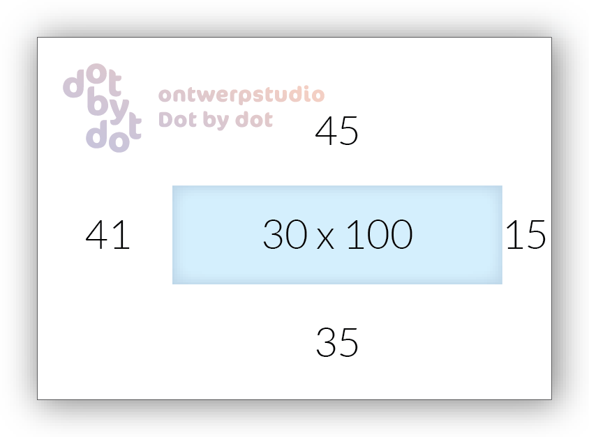 Gevangenisstraf Gedeeltelijk terrorisme Formaten enveloppen met venster - Ontwerpstudio Dot by dot