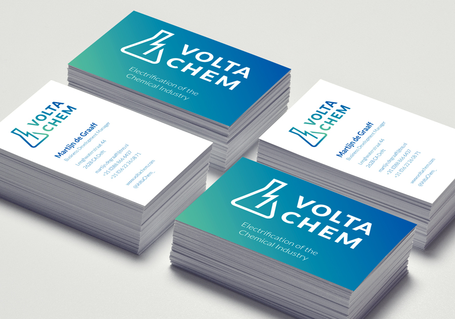 Huisstijl en webdesign VoltaChem (TNO)